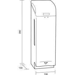 Katrin Toilettenpapierspender Toilet 3-Roll, 984503, Metall, Für 3 Kleinrollen, Weiß -Haushaltsprodukte Geschäft 54965a74f8b4bfe551f0e406c6f51e6a69020ceb toilettenpapierspender katrin toilet 3 roll