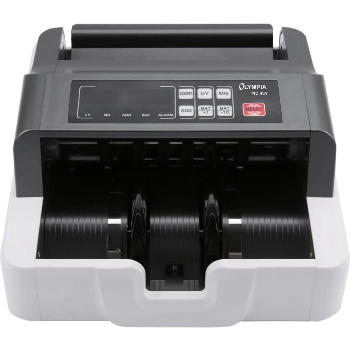 Olympia Geldscheinzähler NC 451, Mit Prüfung, Zählt 1000 Noten / Minute 4 Olympia Geldscheinzähler NC 451, Mit Prüfung, Zählt 1000 Noten / Minute - Image 4