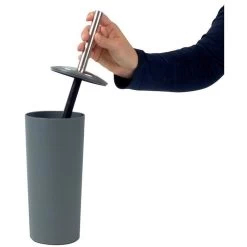 Kela WC-Bürste Marta, Grau, Bürstenhalter Aus Kunststoff -Haushaltsprodukte Geschäft 5535616287522dbac42a1e705feb733d1b1420f9 wc buerste kela marta grau
