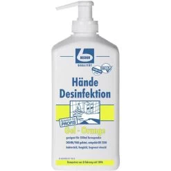Dr.Becher Desinfektionsmittel 1468000, Händedesinfektionsgel, 500ml, Orange