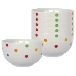 Van-Well Müslischale Capri, Porzellan, Mit Dekor, 13cm, Set, 6 Stück -Haushaltsprodukte Geschäft 56174ac686d643c16ad3edd574f36f306e15e265 mueslischale van well capri