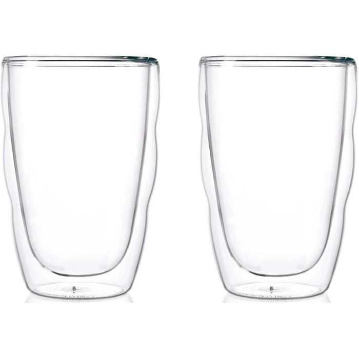 Bodum Kaffeegläser Pilatus 10485-10, Doppelwandig, 350ml, 2 Stück 1 Bodum Kaffeegläser Pilatus 10485-10, Doppelwandig, 350ml, 2 Stück
