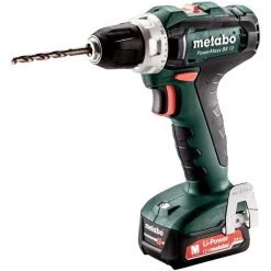 Metabo Akku-Bohrschrauber PowerMaxx BS 12, 12V / 2,0Ah, Mit 2 Akkus Und Koffer -Haushaltsprodukte Geschäft 57a80b9e06211ff438ef22deb2c3f42cbae7b2f2 akku bohrschrauber metabo powermaxx bs 12