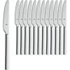 BSF Menümesser Cult 02172-804, Edelstahl, Monoblock, Silber Poliert, Set 12 Stück