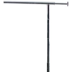 Alco Garderobenständer 2830, Mit Rollen Und Schuhablage, Metall, Silber -Haushaltsprodukte Geschäft 5ade6d049f655e4ad8aeef41b5ffd97376ea943d garderobenstaender alco 2830