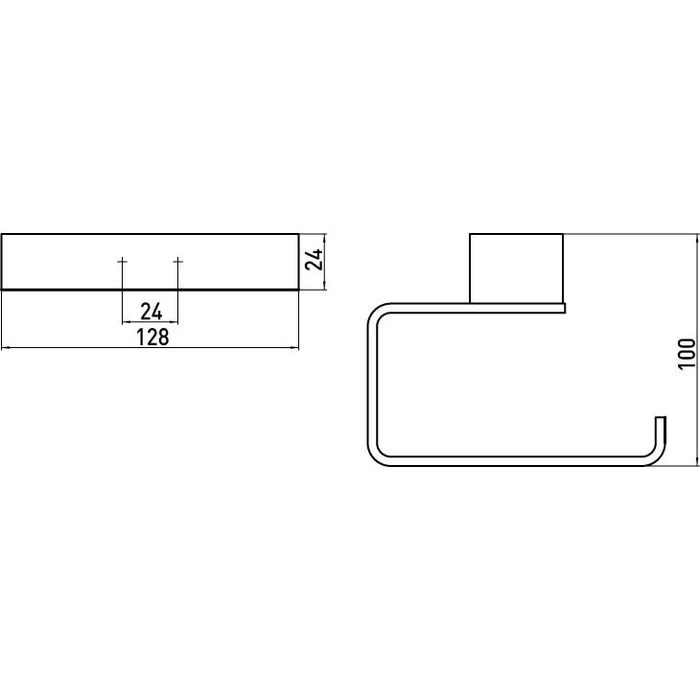 Emco Toilettenpapierspender Loft, 050013301, Aluminium, Für 1 Kleinrolle, Mattschwarz 5 Emco Toilettenpapierspender Loft, 050013301, Aluminium, Für 1 Kleinrolle, Mattschwarz - Image 5