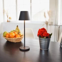 LEDmaxx Schreibtischlampe LED, IP54, Dimmbar, Mit Standfuß, Mit Akku -Haushaltsprodukte Geschäft 5bf8300d88da1569cdb4e22cbe05f16b73e23421 schreibtischlampe ledmaxx led