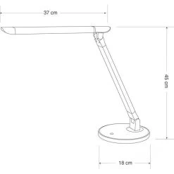 Alco 9157 Schreibtischlampe LED Dimmbar -Haushaltsprodukte Geschäft 5f38d3442952746f3bf59a9a2fb511f6f76a02b9 schreibtischlampe alco 9157 led