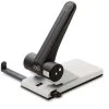 Novus Locher B 265, 025-0266, Schwarz/grau, Registraturlocher, Stanzleistung Ca. 65 Blatt