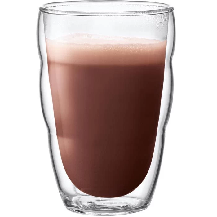 Bodum Kaffeegläser Pilatus 10485-10, Doppelwandig, 350ml, 2 Stück 3 Bodum Kaffeegläser Pilatus 10485-10, Doppelwandig, 350ml, 2 Stück - Image 3