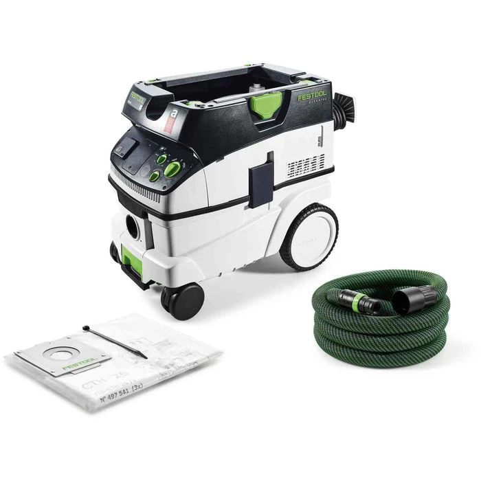 Festool Nass-Trockensauger Absaugmobil Cleantec, CTH 26 E, 26 Liter, 1000 Watt, Staubklasse H 1 Festool Nass-Trockensauger Absaugmobil Cleantec, CTH 26 E, 26 Liter, 1000 Watt, Staubklasse H
