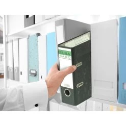 Elba Rado 10517 Ordner, A5 Hoch, Breit, Karton Schwarz -Haushaltsprodukte Geschäft 66dea97a4596ed019b6feedb6a932f0495c3f89b ordner elba 10517 rado karton a5 hoch 7 5cm