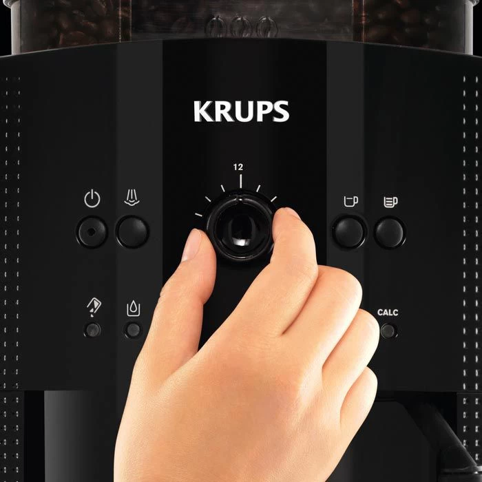 Krups Kaffeevollautomat EA 8108, Mit Milchaufschäumdüse, Schwarz 2 Krups Kaffeevollautomat EA 8108, Mit Milchaufschäumdüse, Schwarz - Image 2