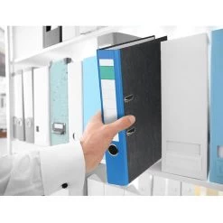 Grüner Balken Ordner A4, Schmal, 5cm, Blau, Karton, Wolkenmarmor -Haushaltsprodukte Geschäft 683e7ec9678184b186c785413358cee94e50b876 ordner gruener balken karton a4 5cm