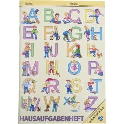 Trötsch Hausaufgabenheft 200923 ABC Grundschule, A5, Inhalt Für 1 Schuljahr, 48 Blatt