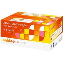 Satino Papierhandtücher Smart 268180, Weiß, 1-lagig, Lagen-Falz, 25 X 31 Cm, 4000 Stück -Haushaltsprodukte Geschäft 68d4c9b936fd358a00df239f10f92fff415eab3d papierhandtuecher satino smart 268180 weiss