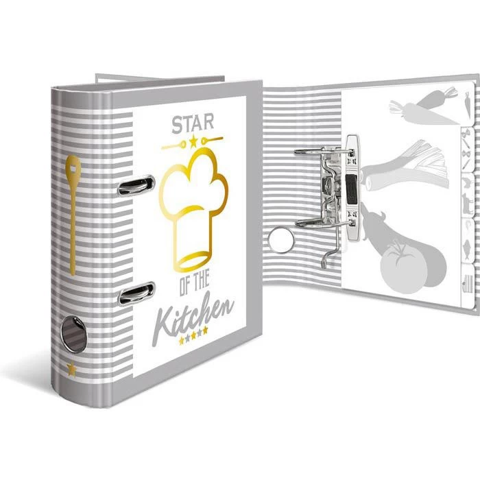 Herma Ordner 15416, Rezeptordner, Karton, A5, 7cm, Motiv Star Of The Kitchen, Inkl. Register 5 Herma Ordner 15416, Rezeptordner, Karton, A5, 7cm, Motiv Star Of The Kitchen, Inkl. Register - Image 5