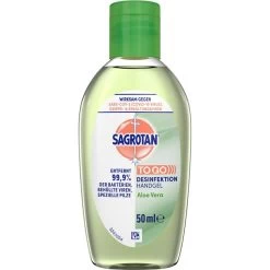 Sagrotan Healthy Touch Hand-Desinfektionsgel Aloe, 50 Ml