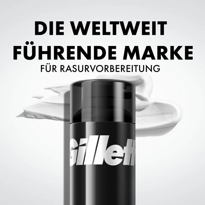 Gillette® Gillette Rasierschaum Basis Sensitive, Für Männer, 200ml 6 Gillette® Gillette Rasierschaum Basis Sensitive, Für Männer, 200ml - Image 6