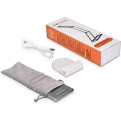 Kwmobile Schreibtischlampe LED, Standfuß, Dimmbar, USB, Faltbar, Mit Akku, Silber -Haushaltsprodukte Geschäft 69391468cf43754a197232093fffaf3cb0c671bc schreibtischlampe kwmobile led