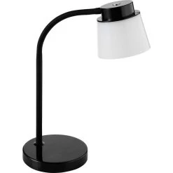 Alco Schreibtischlampe 935 LED, Dimmbar, Schwarz, Mit Standfuß