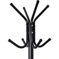 Songmics Garderobenständer RCR17B, Mit 12 Haken, Metall, Schwarz -Haushaltsprodukte Geschäft 6b048d730f2193c100f3a6b2d57933cd7f91ef82 garderobenstaender songmics rcr17b