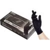 NITRAS Einmalhandschuhe Tough Grip N, Nitril, 8330, Puderfrei, Schwarz, 50 Stück, Gr. XL