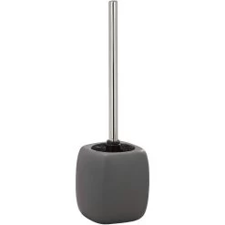 Wenko WC-Bürste Faro Grey, Grau, Bürstenhalter Aus Keramik