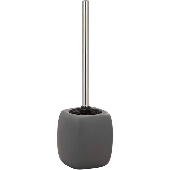 Wenko WC-Bürste Faro Grey, Grau, Bürstenhalter Aus Keramik 1 Wenko WC-Bürste Faro Grey, Grau, Bürstenhalter Aus Keramik