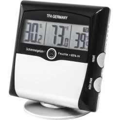 TFA Thermo-Hygrometer 30.5011 Comfort Control Digital, Alarm Bei Schimmelgefahr, Schwarz -Haushaltsprodukte Geschäft 6f4b1de0d17cc3031f427f4866f2a461f535ad55 thermo hygrometer tfa 30.5011 innen