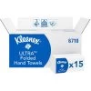 Kimberly-Clark Papierhandtücher Kleenex Ultra 6710, 3-lagig, Interfold-Falz, 21,5 X 31,8cm, 1440 Stück