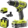 Ryobi Akku-Bohrschrauber R18DD7-220S, 18V / 2,0Ah, Mit 2 Akkus Und Tasche