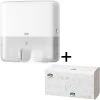 Tork Handtuchspender Xpress Starter Pack 952100 H2, Elevation Mini, Kunststoff, Inkl. 100 Tücher