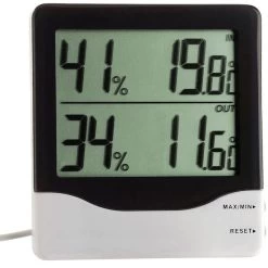 TFA Thermo-Hygrometer 30.5013 Innen / Außen, Digital, Mit Kabelfühler -Haushaltsprodukte Geschäft 739d26f255b22736657f7a3b94ae84597a593e8a thermo hygrometer tfa 30.5013 innen aussen