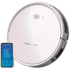 Tesvor Saugroboter X500 Pro, Ladestation, Wischfunktion, Laufzeit 120 Minuten