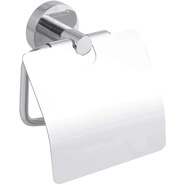 Tesa Toilettenpapierspender Smooz Mit Deckel 40315, Ohne Bohren, Metall, Für 1 Kleinrolle, Silber 1 Tesa Toilettenpapierspender Smooz Mit Deckel 40315, Ohne Bohren, Metall, Für 1 Kleinrolle, Silber