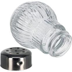Fackelmann Salz-und-Pfefferstreuer Rubin 46968, Mini-Streuer Aus Glas / Edelstahl, Transparent -Haushaltsprodukte Geschäft 749558e17aaecd27ea65e0994939d04ca49e9ebd salz und pfefferstreuer fackelmann rubin 46968