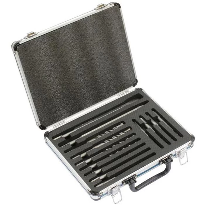 Makita Bohrer B-64674, SDS+, 13-teiliges Set, Steinbohrer Und Meißel 1 Makita Bohrer B-64674, SDS+, 13-teiliges Set, Steinbohrer Und Meißel