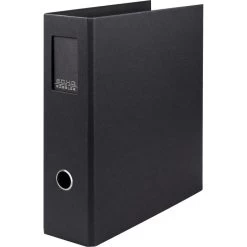 Rössler-Papier Ordner 1317452709 S.O.H.O., Karton, A4, 8,5cm, Schwarz, Mit Rückenschild