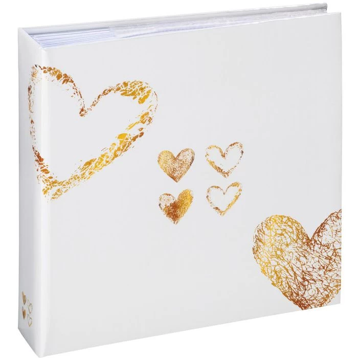 Hama Fotoalbum Lazise 2364, Memoalbum, 22,5 X 22 Cm, 100 Weiße Seiten Für 200 Fotos, Weiß 1 Hama Fotoalbum Lazise 2364, Memoalbum, 22,5 X 22 Cm, 100 Weiße Seiten Für 200 Fotos, Weiß