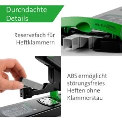 Novus Heftgerät B 50, Re+new, Blockhefter, Heftleistung 140 Blatt, Schwarz 7 Novus Heftgerät B 50, Re+new, Blockhefter, Heftleistung 140 Blatt, Schwarz -Haushaltsprodukte Geschäft 76c0cef38dfa9ad48ce118bad8686c6b31f57f41 heftgeraet novus b 50 re plus new