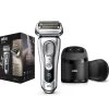 Braun Rasierer Series 9, 9390cc, Wet & Dry, Silber, Für Männer, Nass- Und Trockenrasierer, Trimmer