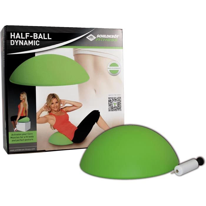 Schildkröt-Fitness Balance-Ball Half-Ball Dynamic, Ø 40 Cm, Grün 2 Schildkröt-Fitness Balance-Ball Half-Ball Dynamic, Ø 40 Cm, Grün - Image 2