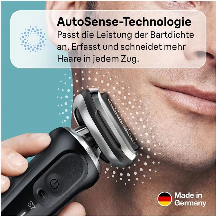 Braun Elektrorasierer Series 7 71-N1000s, Schwarz, Wet & Dry, Mit Reise-Etui 3 Braun Elektrorasierer Series 7 71-N1000s, Schwarz, Wet & Dry, Mit Reise-Etui - Image 3