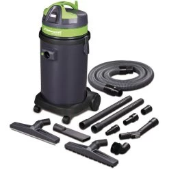 Cleancraft Nass-Trockensauger WetCAT 137 R, 37 Liter, 1000 Watt, Mit Gerätesteckdose