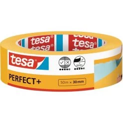 Tesa Kreppband 56537, Perfect, Innen, Für Glatte Oberflächen, 30mm X 50m