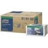 Tork Einwegtücher 510150, W8, Weiß, 32 X 39 Cm, Reinigungstücher Gefaltet, 55 Blatt
