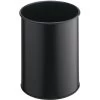 Durable Papierkorb 330101, Schwarz, Rund, Aus Metall, 15 Liter