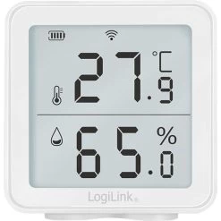 LogiLink Thermo-Hygrometer SC0116, Innen, Digital, Mit App -Haushaltsprodukte Geschäft 7d23d7a8cff5d0e2df0982b1b7c9fd81642d648f thermo hygrometer logilink sc0116 innen