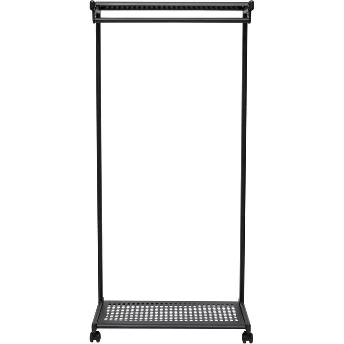 Maul Garderobenständer MAULbolero, 94244, Mit Rollen Und Schuhablage, Metall, Schwarz 4 Maul Garderobenständer MAULbolero, 94244, Mit Rollen Und Schuhablage, Metall, Schwarz - Image 4